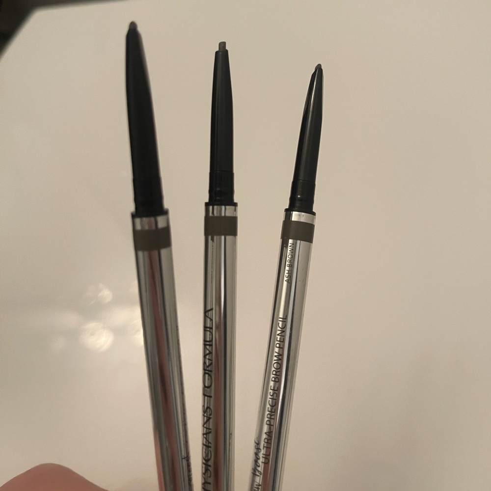 NWOB PHYSICIANS FORMULA 3 BROW PENCILS ASH BROWN - Picture 3 of 7